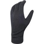 Schwarze Chiba Herrenhandschuhe aus Wolle maschinenwaschbar Größe XL für den für den Sommer 