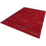 Reduzierte Rote Moderne Mint Rugs Bio Hochflorteppiche aus Textil 