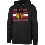 Chicago Blackhawks NHL Burnside Pullover Hoodie Jet Black L Eishockey Pullover und Hoodie