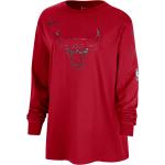 Rote Nike Essentials NBA T-Shirts für Damen Größe M 