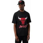 Schwarze Bestickte NBA T-Shirts aus Mesh für Herren Größe L für den für den Sommer 