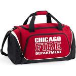 Chicago FIRE Dept-Sporttasche, red/Black/White 55 L, 62 x 32 x 30 cm