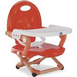 Rote Chicco Pocket Snack Sitzerhöhung Stühle höhenverstellbar 