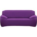 Violette Sofabezüge 2 Sitzer aus Stoff maschinenwaschbar 