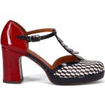 Reduzierte Bunte Elegante Chie Mihara High Heels & Stiletto-Pumps mit Schnalle aus Leder für Damen Größe 35 mit Absatzhöhe 5cm bis 7cm 