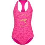 Pinke Sportliche Chiemsee Badeanzüge mit hohem Beinausschnitt aus Polyamid enganliegend für Damen Größe XS 