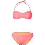 Pinke Sportliche Chiemsee Bandeau-Bikinis für Damen 