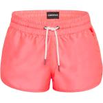 Pinke Unifarbene Damenbadeshorts & Damenboardshorts aus Polyester Größe M für den für den Sommer 