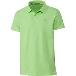 Hellgrüne Elegante Kurzärmelige Chiemsee Herrenpoloshirts & Herrenpolohemden aus Baumwolle Größe M für den für den Sommer 