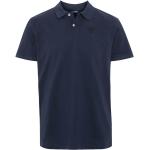 Blaue Kurzärmelige Chiemsee Nachhaltige Kurzarm-Poloshirts mit Knopf aus Baumwolle für Herren Größe XL 