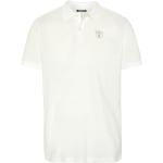 Weiße Kurzärmelige Chiemsee Nachhaltige Kurzarm-Poloshirts mit Knopf aus Baumwolle für Herren Größe XL 