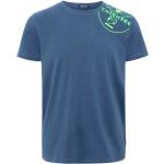 Blaue Kurzärmelige Chiemsee Bio Nachhaltige T-Shirts mit Knopf aus Baumwolle für Herren Größe XXL 