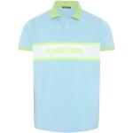 Himmelblaue Chiemsee Nachhaltige Herrenpoloshirts & Herrenpolohemden mit Knopf aus Baumwolle Größe XXL 