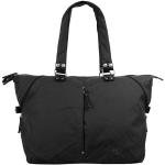 Schwarze Unifarbene Chiemsee Herrenreisetaschen 28l mit Reißverschluss aus Kunstfaser abschließbar 