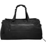 Schwarze Unifarbene Chiemsee Herrenreisetaschen 37l mit Reißverschluss aus Kunstfaser abschließbar 