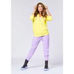 Reduzierte Gelbe Chiemsee Zip Hoodies & Sweatjacken aus Baumwolle mit Kapuze für Damen Größe S 
