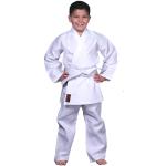 Chikara Karateanzug Kinder weiß, Karate Anzug Jungen, Karate Anzug Mädchen, Karateanzug Kinder Baumwolle, Kampfsportanzug Kinder (180)