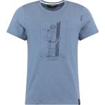 Blaue Sportliche Chillaz T-Shirts mit Vogel-Motiv für Herren Größe XL für den für den Sommer 