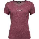Reduzierte Lila Langärmelige Chillaz T-Shirts aus Polyester für Damen Größe XS 
