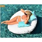 Weiße Badeinseln & Schwimminseln UV-beständig 
