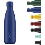 Chilly's Wasserflasche - Edelstal und wiederverwendbar - Auslaufsicher, schweißfrei - Matte - All Blue - 750ml
