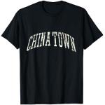 Schwarze Chinatown Market T-Shirts für Herren Größe S 