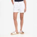 Weiße Barbour Chino-Shorts für Damen Größe S für den für den Sommer 