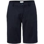 Marineblaue TCHIBO Bio Nachhaltige Chino-Shorts mit Knopf aus Baumwolle maschinenwaschbar für Herren für den für den Sommer 