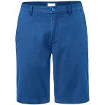 Royalblaue TCHIBO Bio Nachhaltige Chino-Shorts mit Knopf aus Baumwolle maschinenwaschbar für Herren für den für den Sommer 