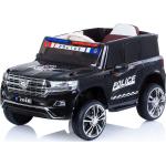 Schwarze Chipolino Chipolino Polizei Elektroautos für Kinder für 3 - 5 Jahre 