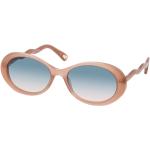 Beige Chloé Runde Sonnenbrillen mit Sehstärke aus Kunststoff für Damen 