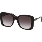 Schwarze Chloé Quadratische Kunststoffsonnenbrillen für Damen 