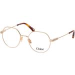 Chloé CH 0137O 001, inkl. Gläser, Runde Brille, Damen