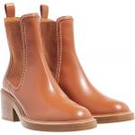 Chloé Ankle Boots & Klassische Stiefeletten aus Leder für Damen Größe 36 