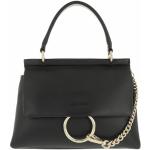 Chloé Satchel Bag - Small Faye Soft Top Handle Bag - in black - für Damen