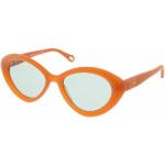 Orange Chloé Woman Damensonnenbrillen aus Acetat 