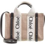 Beige Chloé Lederhandtaschen aus Leder für Damen mini 