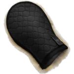 Schwarze Christ Leatherwear Putzhandschuhe für Pferde maschinenwaschbar 