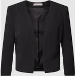 Schwarze Unifarbene Halblangärmelige Christian Berg Brautmode & Hochzeitsmode aus Polyester für Damen Größe XS 