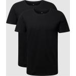 Schwarze Christian Berg Men Bio T-Shirts für Herren Größe M 2-teilig für den für den Sommer 