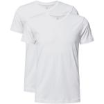 Weiße Christian Berg Men V-Ausschnitt T-Shirts aus Jersey für Herren Größe XXL 2-teilig - versandkostenfrei 