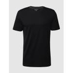 Schwarze Unifarbene Christian Berg Men T-Shirts aus Baumwolle für Herren Größe XXL 