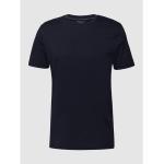 Marineblaue Unifarbene Christian Berg Men T-Shirts aus Baumwolle für Herren Größe 3 XL 