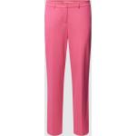 Pinke Unifarbene Loose Fit Christian Berg Röhrenhosen aus Jersey für Damen Größe S 