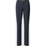 Marineblaue Business Christian Berg Business-Hosen mit Reißverschluss aus Polyester für Damen Größe L 