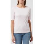 Hellrosa Halblangärmelige Christian Berg T-Shirts aus Baumwolle für Damen Größe M 