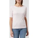 Hellrosa Halblangärmelige Christian Berg T-Shirts aus Baumwolle für Damen Größe L 