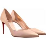 Goldene Christian Louboutin High Heels & Stiletto-Pumps aus Leder für Damen Größe 36 