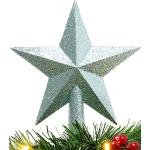 Reduzierte Mintgrüne Christmas Concepts Christbaumspitzen glänzend 