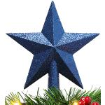 Reduzierte Mitternachtsblaue Christmas Concepts Christbaumspitzen Glänzende 